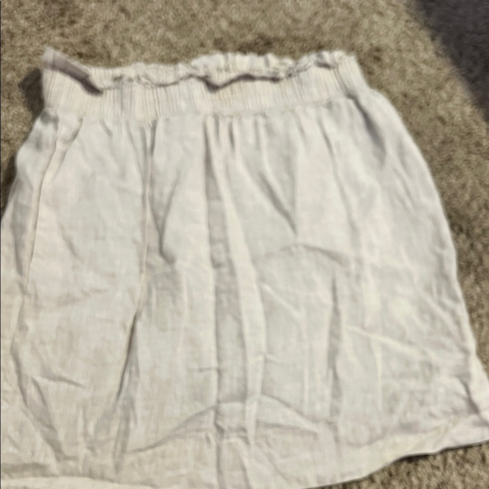 Jcrew lined linen Skirt